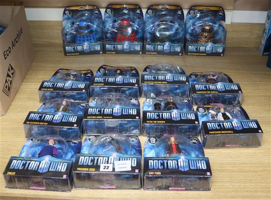 Doctor Who - Character Options - poseable action figures; carded blister packs (15)